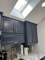 cabinets in and solar power skylight shade with remote!