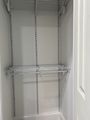 Guest Closet - still heavy duty and adjustable, but with a close bar