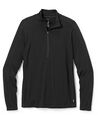 REI 1/4 Zip long sleeve wool base layer in black (185g)
