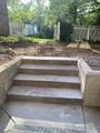 Basement walk-out steps