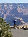 John "Overlooks" the canyon