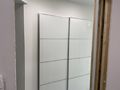 Master Closet - This is a little shallow cubby that we just mounted doors on, probably for shoes and sweaters