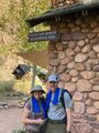 John and Tammy at Phantom Ranch